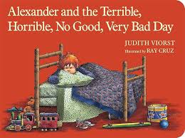Cover of the children's book Alexander and the Terrible, Horrible, No Good, Very Bad Day